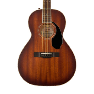 Fender PS-220E Parlour Electro Acoustic Guitar, Aged Cognac Burst