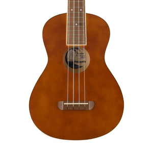 Fender Avalon Tenor Ukulele, Walnut FB, Natural
