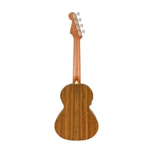Fender Rincon Tenor Acoustic-Electric Ukulele w/Bag, Walnut FB, Aged Cognac Burst
