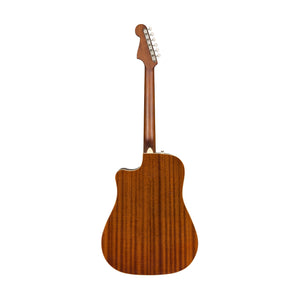 Fender Redondo Player Dreadnought Acoustic Guitar, Walnut FB, Sunburst