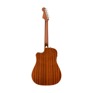 Fender Redondo Player Dreadnought Acoustic Guitar, Walnut FB, Natural