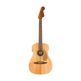 Fender California Malibu Player Small-Bodied Acoustic Guitar, Natural