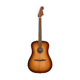 Fender California Redondo Classic Dreadnought Acoustic Guitar w/Bag, PF FB, Aged Cherry Burst