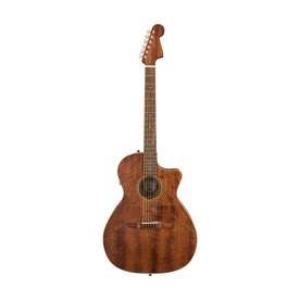 Fender California Newporter Special Acoustic Guitar w/Bag, PF FB, Natural