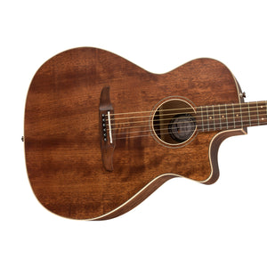 Fender California Newporter Special Acoustic Guitar w/Bag, PF FB, Natural