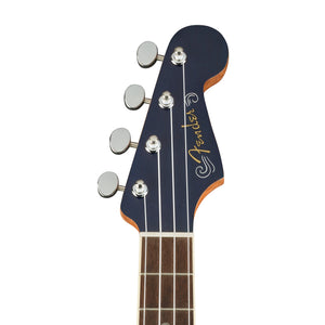 Fender Dhani Harrison Ukulele, Walnut FB, Sapphire Blue