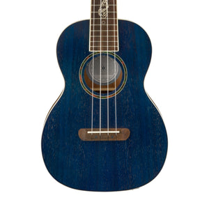 Fender Dhani Harrison Ukulele, Walnut FB, Sapphire Blue