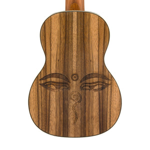 Fender Dhani Harrison Ukulele, Walnut FB, Sapphire Blue