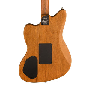 Fender American Acoustasonic Jazzmaster All Mahogany Ac-Elec Gtr w/Bag, Ebony FB, Bourbon Burst