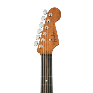Fender American Acoustasonic Jazzmaster Acoustic Guitar w/bag, Ebony FB, Tungsten