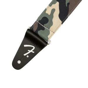 Fender Camo Guitar Strap, Woodland