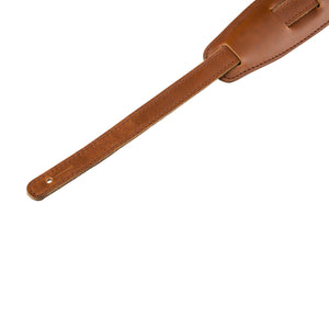 Fender Mustang Saddle Guitar Strap, Cognac, Long