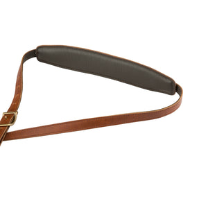 Fender Mustang Saddle Guitar Strap, Cognac, Long