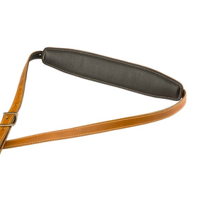 Fender Mustang Saddle Guitar Strap, Butterscotch, Long