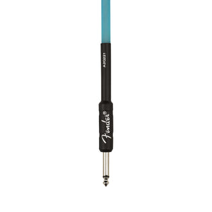 Fender 18.6 FT Professional Series Glow in the Dark Instrument Cable, Blue