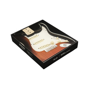 Fender Vintage Noiseless SSS Pre-wired Stratocaster Pickguard, 3-Ply, Parchment