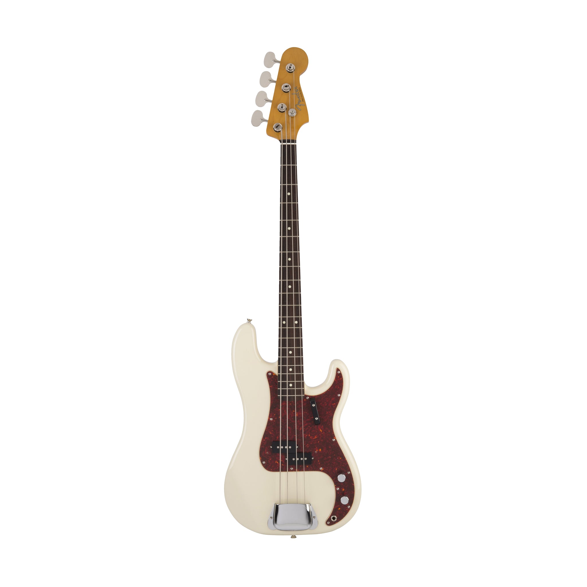 Fender Japan Hama Okamoto Signature Precision Bass Guitar, RW FB, Olympic White