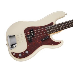 Fender Japan Hama Okamoto Signature Precision Bass Guitar, RW FB, Olympic White
