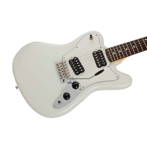 Fender Japan Ltd Ed Super Sonic Electric Guitar, RW FB, Olympic White
