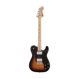 Fender Japan Traditional II 70s Telecaster Deluxe Electric Guitar, Maple FB, 3-Tone Sunburst