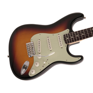 Fender Japan Traditional II 60s Stratocaster Electric Guitar, RW FB, 3-Tone Sunburst