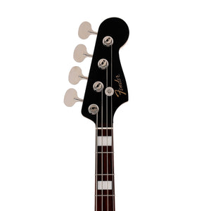 Fender Japan Traditional II Late 60s Jazz Bass Guitar, RW FB, Black