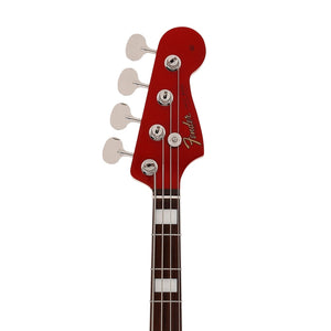 Fender Japan Traditional II Late 60s Jazz Bass Guitar, RW FB, Candy Apple Red