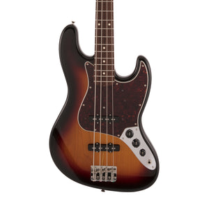 Fender Japan Heritage 60s Jazz Bass Guitar, RW FB, 3-Tone Sunburst