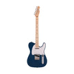 Fender Japan Hybrid II Telecaster Electric Guitar, Maple FB, Indigo Transparent