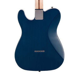 Fender Japan Hybrid II Telecaster Electric Guitar, Maple FB, Indigo Transparent