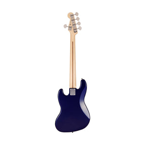 Fender Japan Hybrid II Jazz Bass V Guitar, RW FB, Azure Metallic