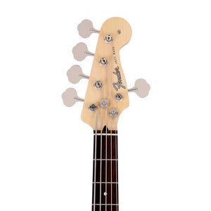 Fender Japan Hybrid II Jazz Bass V Guitar, RW FB, Azure Metallic