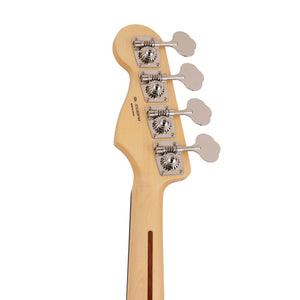 Fender Japan Junior Collection Jazz Bass Guitar, RW FB, Satin Vintage White