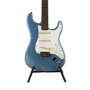 Fender Custom Shop Ltd Ed 1959 Stratocaster Relic Electric Guitar, Faded Aged Lake Placid Blue