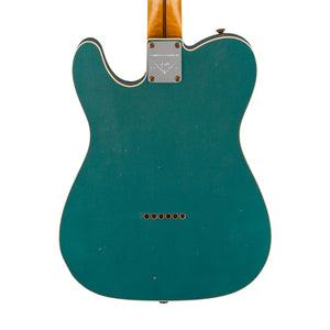 Fender Custom Shop Ltd Ed 50s Twisted Tele Custom Journeyman Relic Telecaster Electric Guitar, Aged Ocean Turquoise