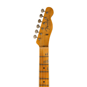 Fender Custom Shop Ltd Ed 50s Twisted Tele Custom Journeyman Relic Telecaster Electric Guitar, Aged Ocean Turquoise
