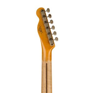 Fender Custom Shop Ltd Ed 50s Twisted Tele Custom Journeyman Relic Telecaster Electric Guitar, Aged Ocean Turquoise