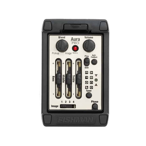 Fishman Aura Pro Onboard Narrow Format Acoustic Guitar Preamp System