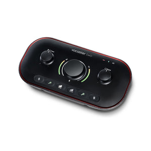 Focusrite Vocaster Two USB-C Podcasting Audio Interface