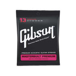 Gibson SAG-BRS13 Masterbuilt Premium 80/20 Brass Acoustric Strings, .013-.056
