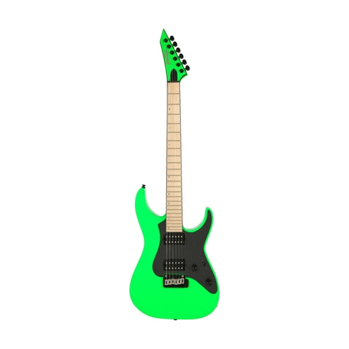 GrassRoots G-MIRAGE-WK/M-NG Electric Guitar, Maple FB, Neon Green