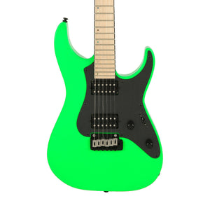 GrassRoots G-MIRAGE-WK/M-NG Electric Guitar, Maple FB, Neon Green