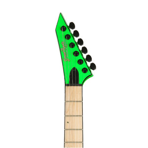 GrassRoots G-MIRAGE-WK/M-NG Electric Guitar, Maple FB, Neon Green