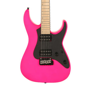 GrassRoots G-MIRAGE-WK/M-NP Electric Guitar, Maple FB, Neon Pink