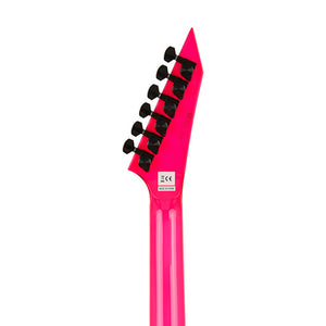GrassRoots G-MIRAGE-WK/M-NP Electric Guitar, Maple FB, Neon Pink