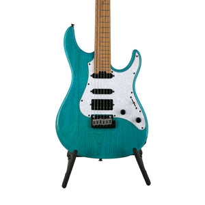 GrassRoots G-SNAPPER-24M-TQ Electric Guitar, Maple FB, Turquoise