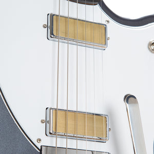 Harmony Standard Series Silhouette w/ Bigsby Electric Guitar w/Case, RW FB, Slate