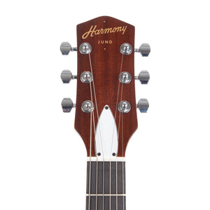 Harmony Standard Series Juno Electric Guitar w/Case, RW FB, Rose