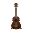 Harmony Foundation Series e-Sierra Soprano Ukulele w/Bag, Natural Satin