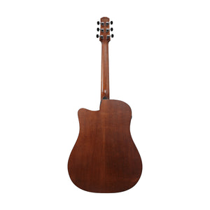 Ibanez AAD190CE-WKH Acoustic/Electric Guitar, Weathered Black Open Pore